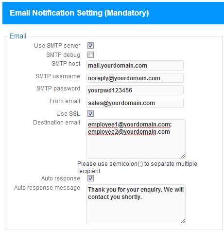 Bulk SMS Philippines Wordpress SE Contact Form with CRM