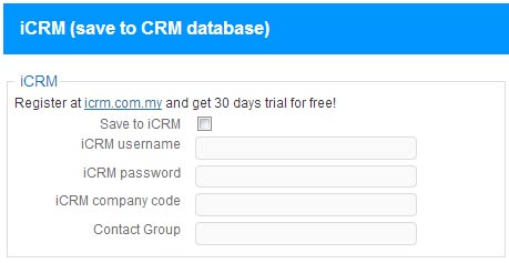 Bulk SMS Philippines Wordpress SE Contact Form with CRM