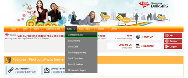 Compose Group Messaging in Bulk SMS Philippines